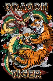 Dragon vs tiger and Spin gold 